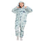 Snuggs Kids Blanket Onesie Pastel Blue Stars